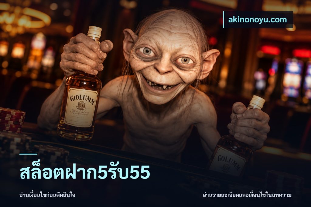 สล็อตฝาก5รับ55
