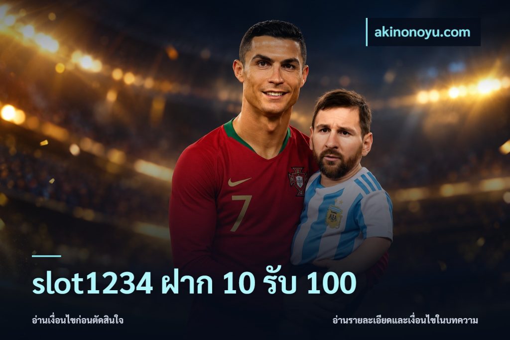 slot1234 ฝาก 10 รับ 100