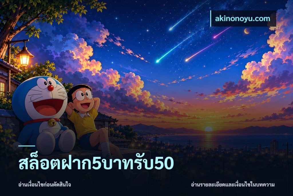สล็อตฝาก5บาทรับ50