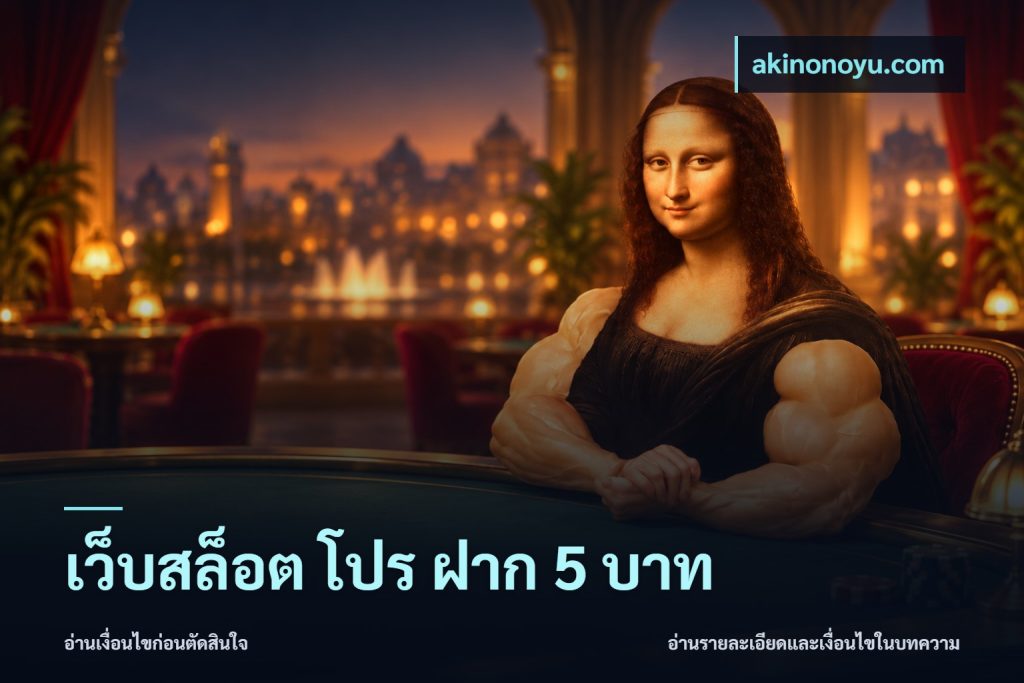 เว็บสล็อต โปร ฝาก 5 บาท