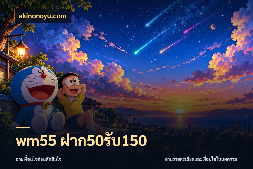 wm55 ฝาก50รับ150 โปรกับเกมที่ชอบเลือกให้ตรงสไตล์ สไตล์ akinonoyu.com