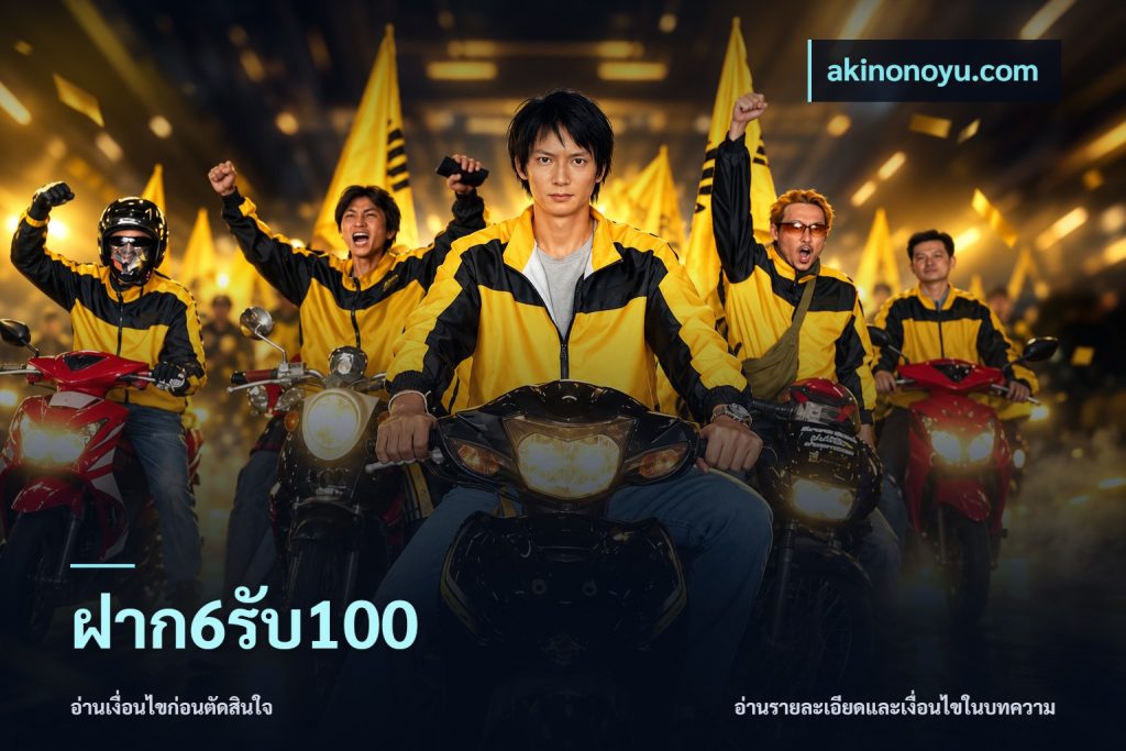 ฝาก6รับ100