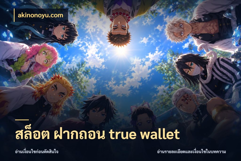 สล็อต ฝากถอน true wallet akinonoyu.com ช่องทางที่สนใจกับรายละเอียดปัจจุบัน