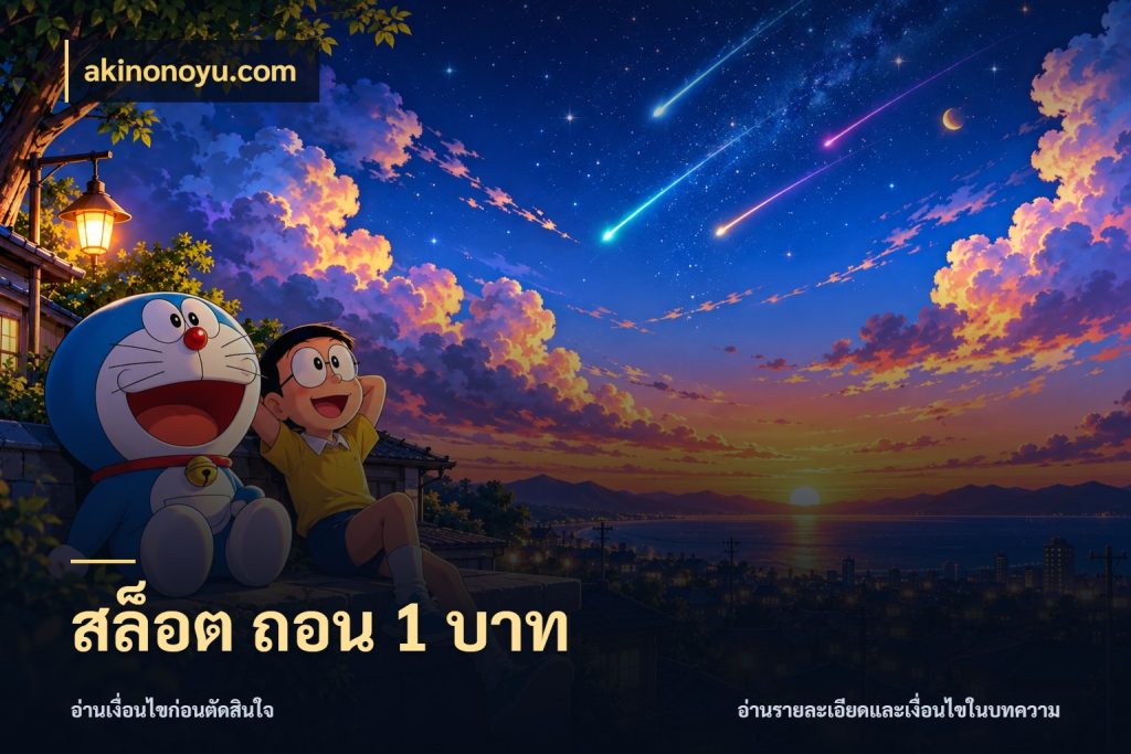 สล็อต ถอน 1 บาท เกมที่ชอบในขอบเขตเงินของตัวเอง ในมุม akinonoyu.com