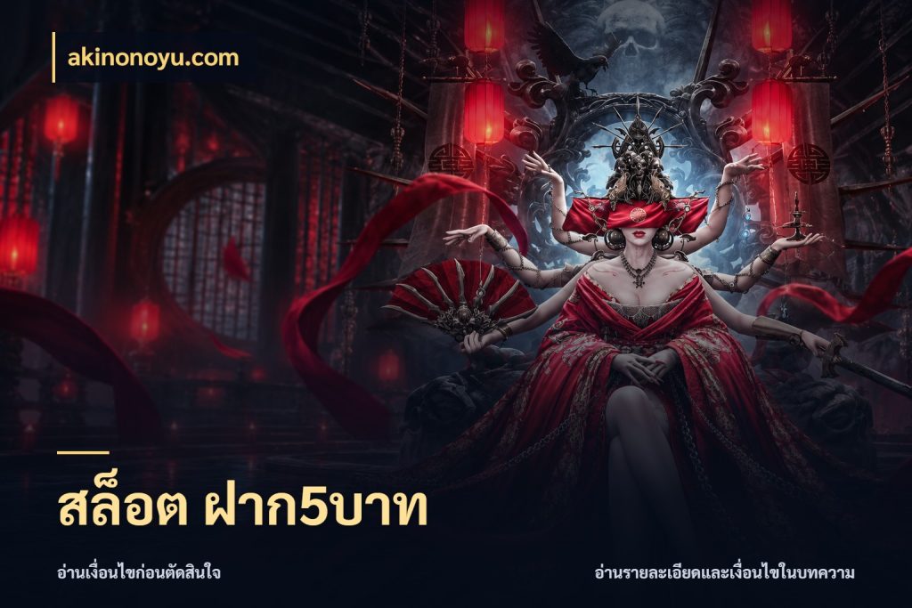 สล็อต ฝาก5บาท สายทุนน้อยเลือกความสนุกให้พอดี กับ akinonoyu.com