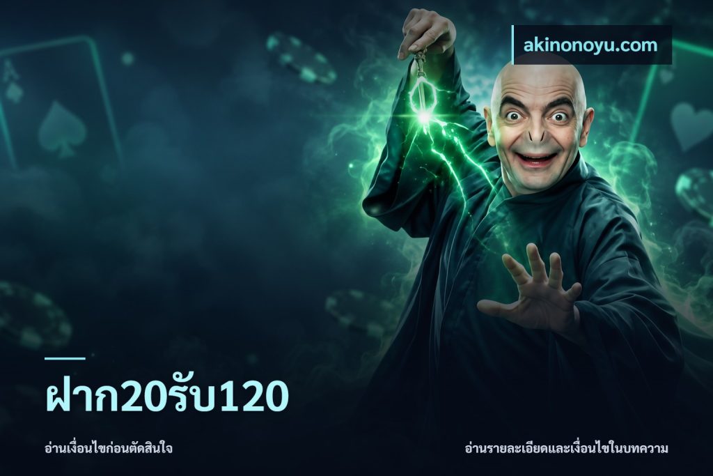 ฝาก20รับ120