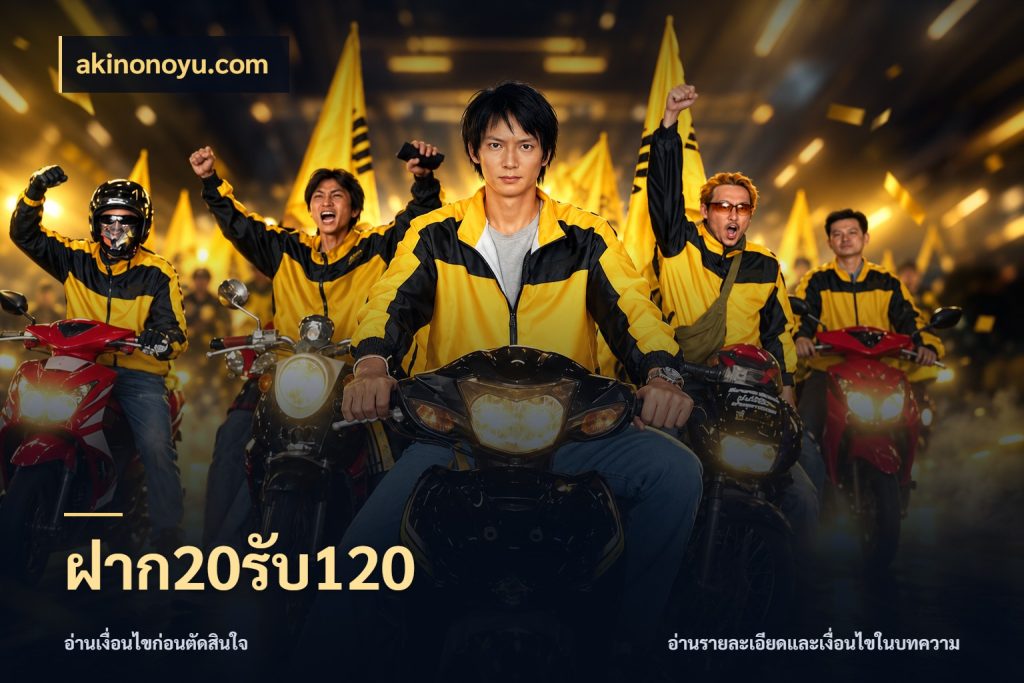 ฝาก20รับ120 เปิดมุมโปรให้เข้ากับเกมแนวโปรด สไตล์ akinonoyu.com