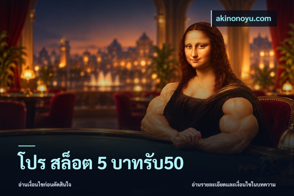โปร สล็อต 5 บาทรับ50