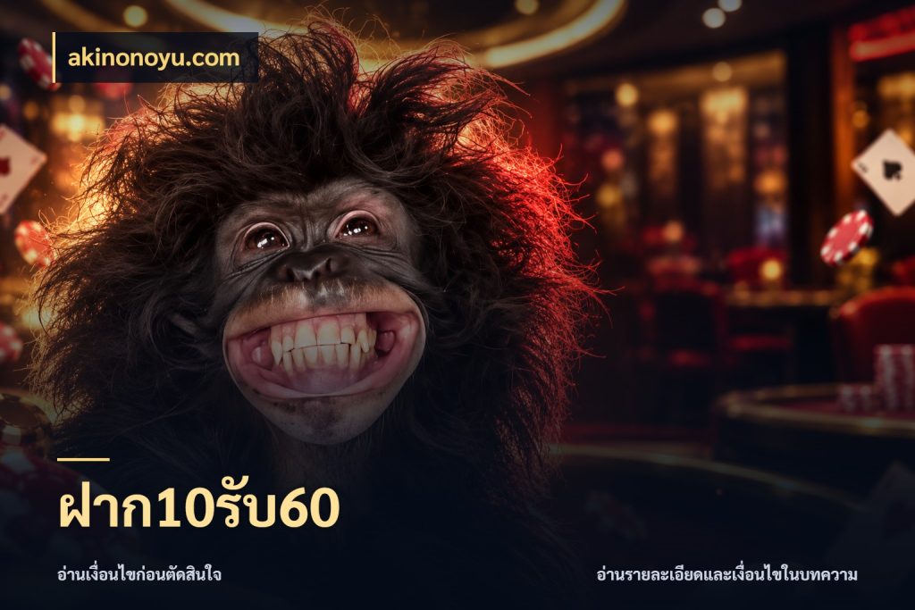 ฝาก10รับ60 akinonoyu.com สายโบนัสเลือกจังหวะสนุกได้อย่างไร
